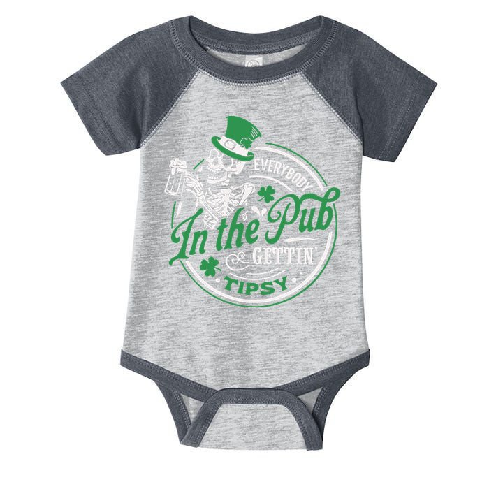 Everybody In The Pub Gettin Tipsy Shenanigans Drinking Infant Baby Jersey Bodysuit