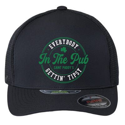 Everybody In The Pub Gettin Tipsy Flexfit Unipanel Trucker Cap