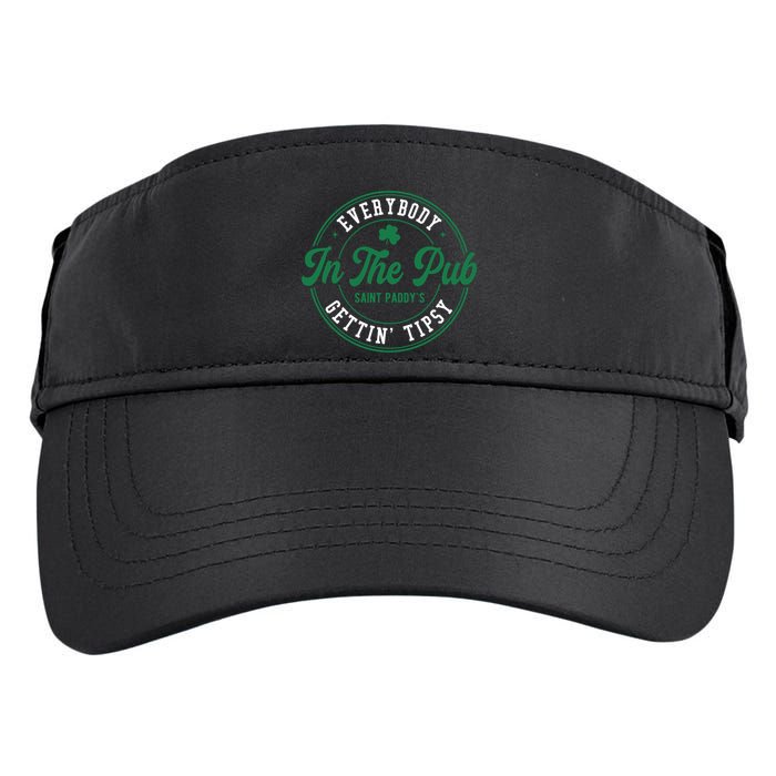 Everybody In The Pub Gettin Tipsy Adult Drive Performance Visor