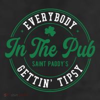 Everybody In The Pub Gettin Tipsy 11oz C Handle Ceramic Mug
