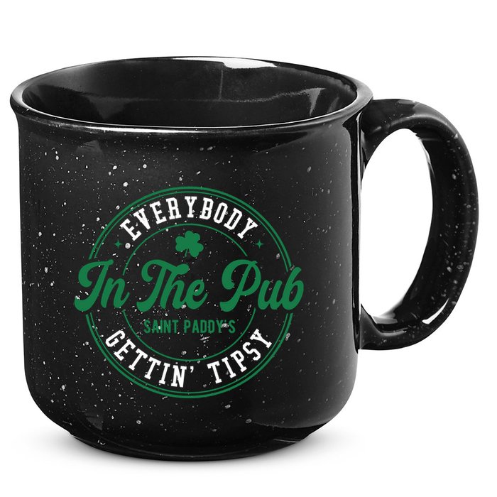 Everybody In The Pub Gettin Tipsy 15oz Campfire Ceramic Mug