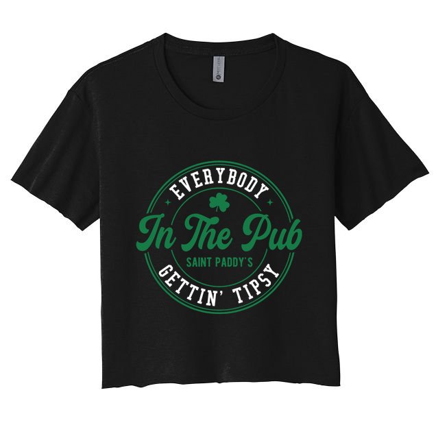 Everybody In The Pub Gettin Tipsy Crop Top