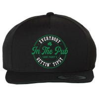 Everybody In The Pub Gettin Tipsy Wool Snapback Cap