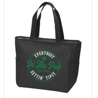 Everybody In The Pub Gettin Tipsy Zip Tote Bag