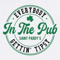 Everybody In The Pub Gettin Tipsy Garment-Dyed Sweatshirt