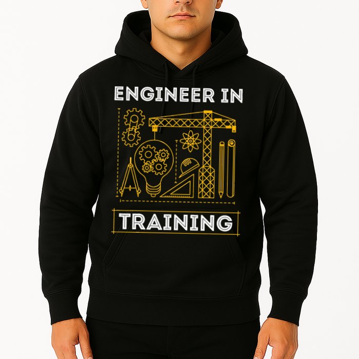 Engineer In Training Future Engineer Holding Engineering Hoodie