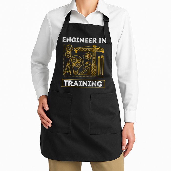 Engineer In Training Future Engineer Holding Engineering Apron