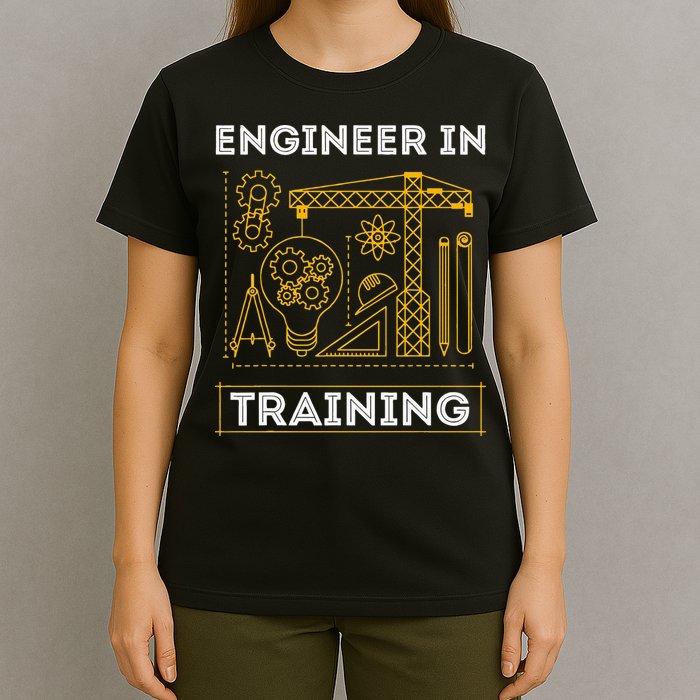 Engineer In Training Future Engineer Holding Engineering T-Shirt