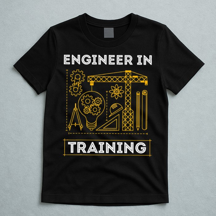 Engineer In Training Future Engineer Holding Engineering T-Shirt