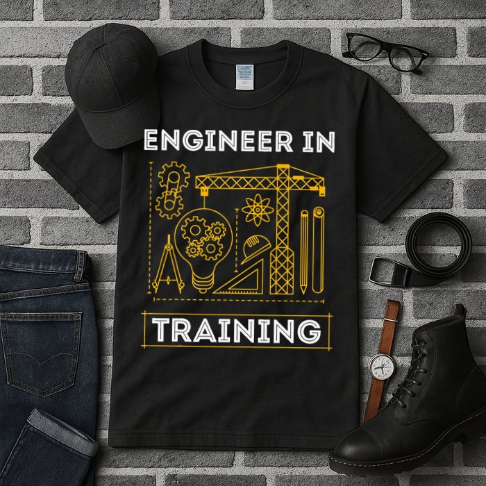 Engineer In Training Future Engineer Holding Engineering Tall T-Shirt