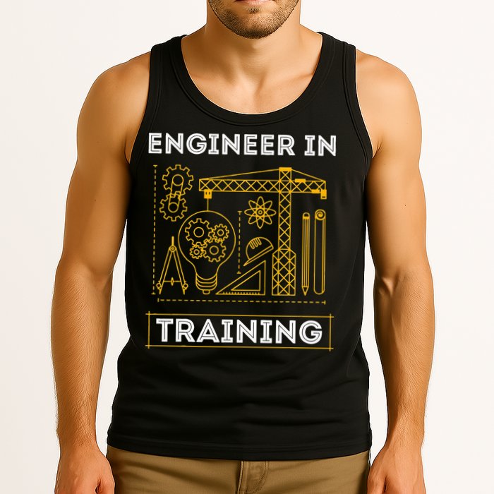 Engineer In Training Future Engineer Holding Engineering Tank Top
