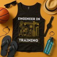 Engineer In Training Future Engineer Holding Engineering Tank Top