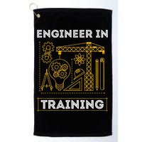 Engineer In Training Future Engineer Holding Engineering Golf Towel