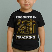 Engineer In Training Future Engineer Holding Engineering Toddler T-Shirt