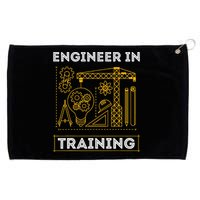 Engineer In Training Future Engineer Holding Engineering Grommeted Golf Towel