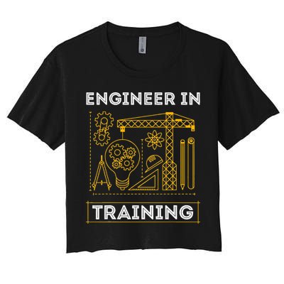 Engineer In Training Future Engineer Holding Engineering Crop Top