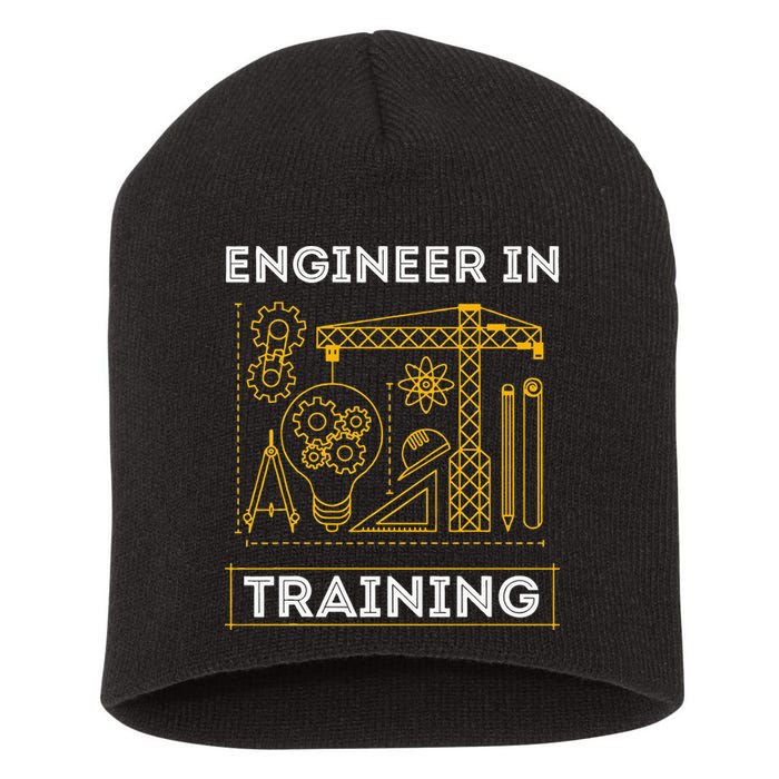 Engineer In Training Future Engineer Holding Engineering Short Acrylic Beanie