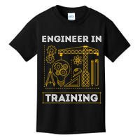 Engineer In Training Future Engineer Holding Engineering Kids T-Shirt