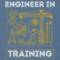 Engineer In Training Future Engineer Holding Engineering Garment-Dyed Sweatshirt