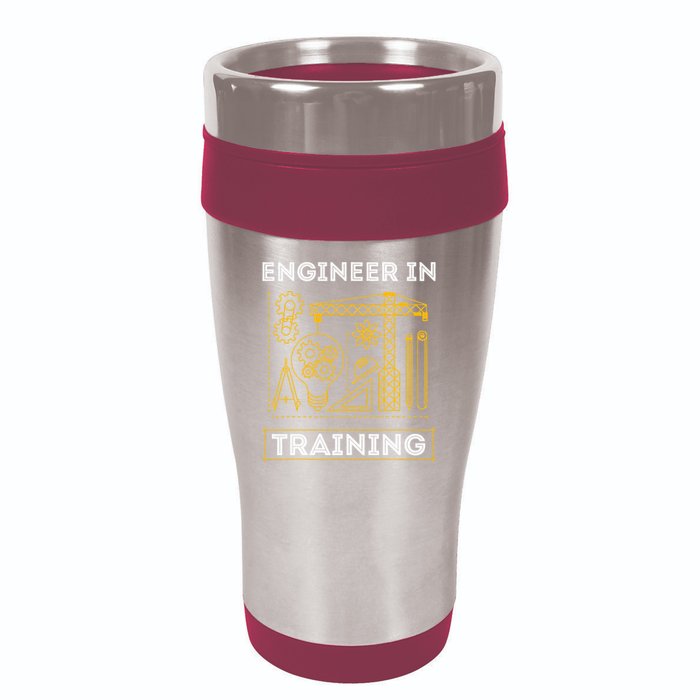 Engineer In Training Future Engineer Holding Engineering 16oz Travel Tumbler