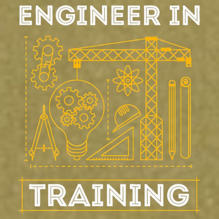 Engineer In Training Future Engineer Holding Engineering Garment-Dyed Women's Muscle Tee