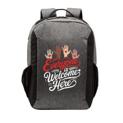Education Idaho Teacher Everyone Is Welcome Here Fist Hand Vector Backpack