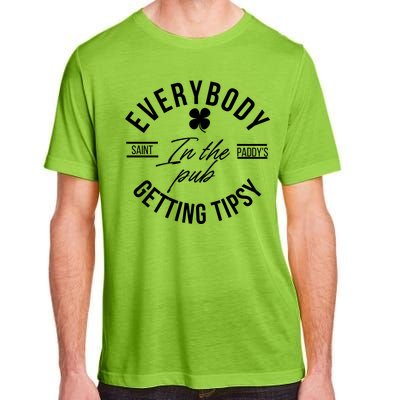 Everybody In The Pub Getting Tipsy Adult ChromaSoft Performance T-Shirt