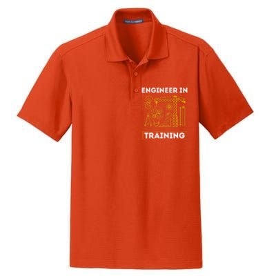 Engineer In Training Future Engineer Holding Engineering Dry Zone Grid Polo