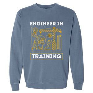 Engineer In Training Future Engineer Holding Engineering Garment-Dyed Sweatshirt