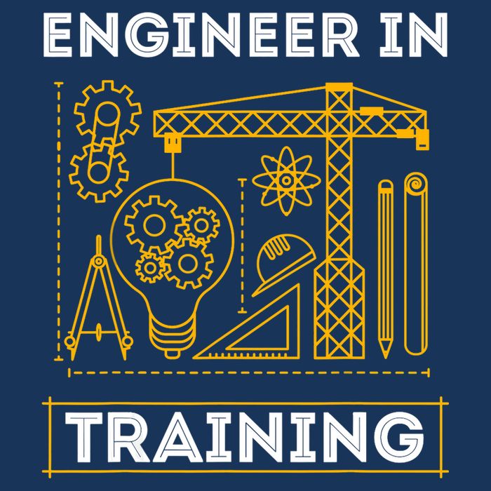 Engineer In Training Future Engineer Holding Engineering Mousepad