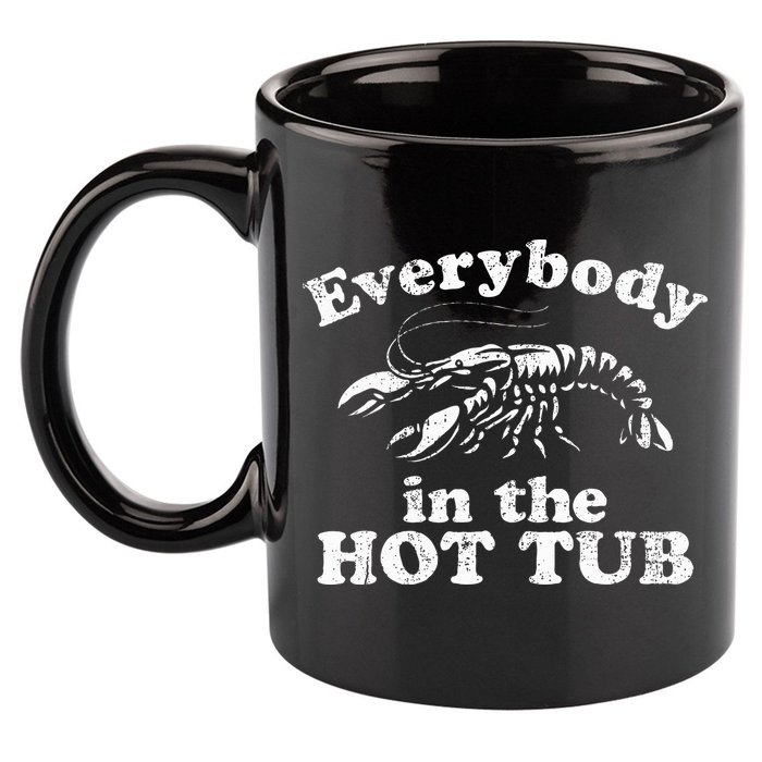 Everybody In The Hot Tub 11oz C Handle Ceramic Mug
