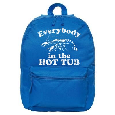 Everybody In The Hot Tub 16 in Basic Backpack