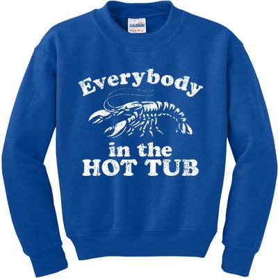 Everybody In The Hot Tub Kids Sweatshirt