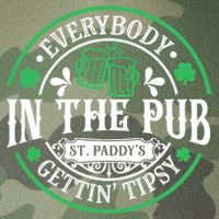 Everybody In The Pub Getting Tipsy St Patricks Day Drinking Legacy Tie Dye Trucker Hat
