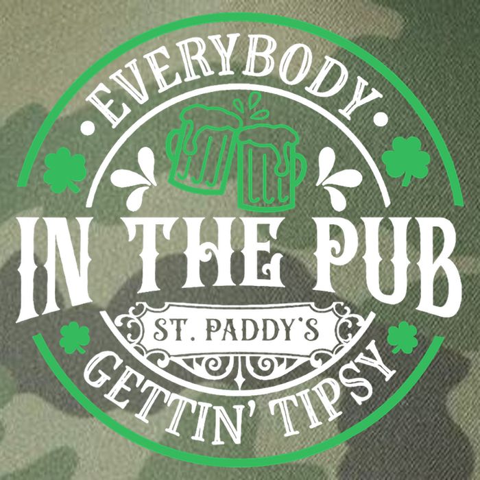 Everybody In The Pub Getting Tipsy St Patricks Day Drinking Legacy Tie Dye Trucker Hat