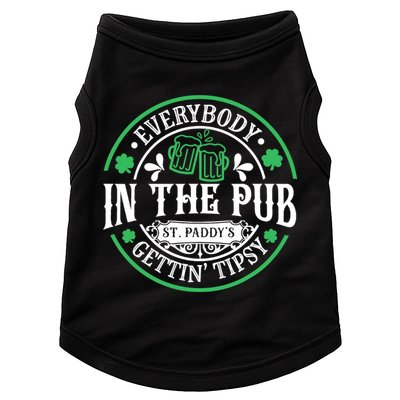 Everybody In The Pub Getting Tipsy St Patricks Day Drinking Doggie Tank