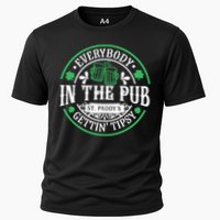 Everybody In The Pub Getting Tipsy St Patricks Day Drinking Performance Shirt