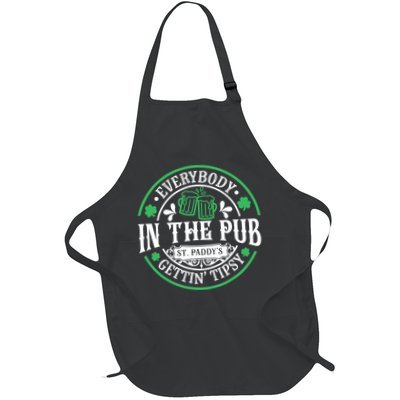 Everybody In The Pub Getting Tipsy St Patricks Day Drinking Apron