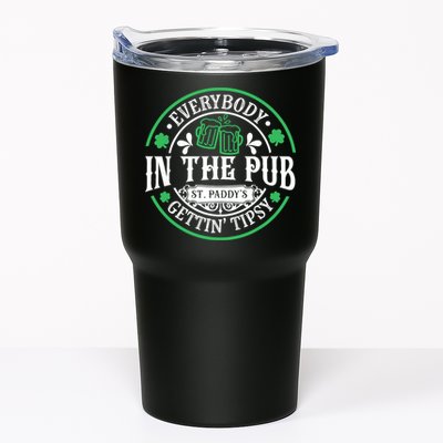 Everybody In The Pub Getting Tipsy St Patricks Day Drinking Tumbler