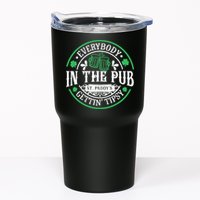 Everybody In The Pub Getting Tipsy St Patricks Day Drinking Tumbler