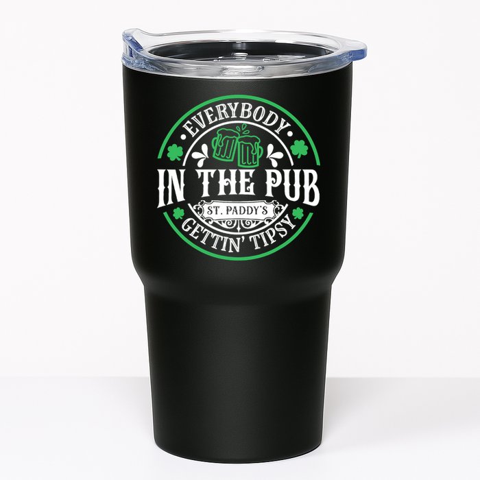 Everybody In The Pub Getting Tipsy St Patricks Day Drinking Tumbler