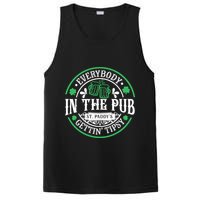 Everybody In The Pub Getting Tipsy St Patricks Day Drinking PosiCharge Competitor Tank