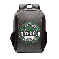 Everybody In The Pub Getting Tipsy St Patricks Day Drinking Vector Backpack