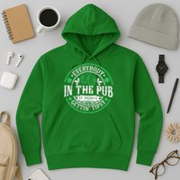 Everybody In The Pub Getting Tipsy St Patricks Day Drinking Hoodie