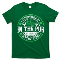 Everybody In The Pub Getting Tipsy St Patricks Day Drinking T-Shirt