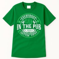 Everybody In The Pub Getting Tipsy St Patricks Day Drinking Tall T-Shirt