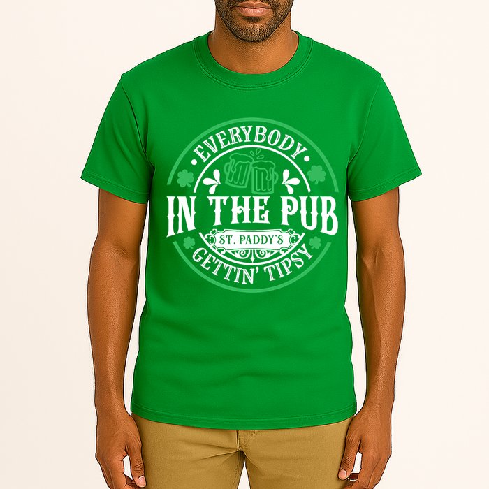 Everybody In The Pub Getting Tipsy St Patricks Day Drinking Tall T-Shirt