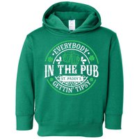 Everybody In The Pub Getting Tipsy St Patricks Day Drinking Toddler Hoodie