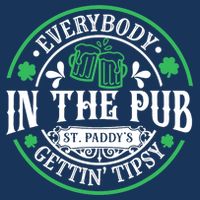 Everybody In The Pub Getting Tipsy St Patricks Day Drinking Infant Baby Jersey Bodysuit