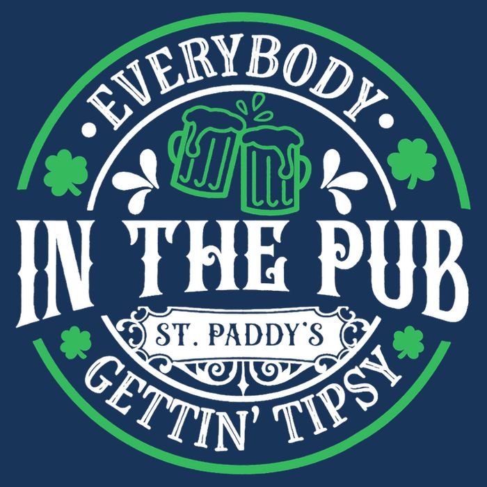 Everybody In The Pub Getting Tipsy St Patricks Day Drinking Infant Baby Jersey Bodysuit